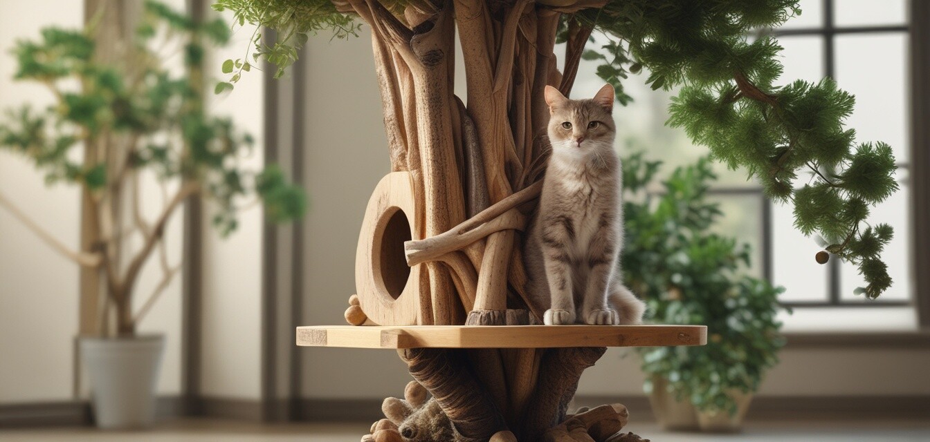 Eco-friendly cat tree