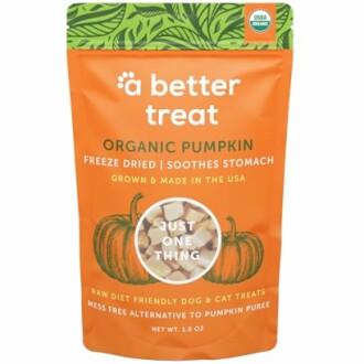 A Better Treat – Freeze Dried Organic Pumpkin Treats