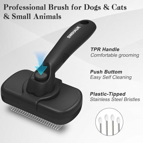 Swihauk Self Cleaning Slicker Brush